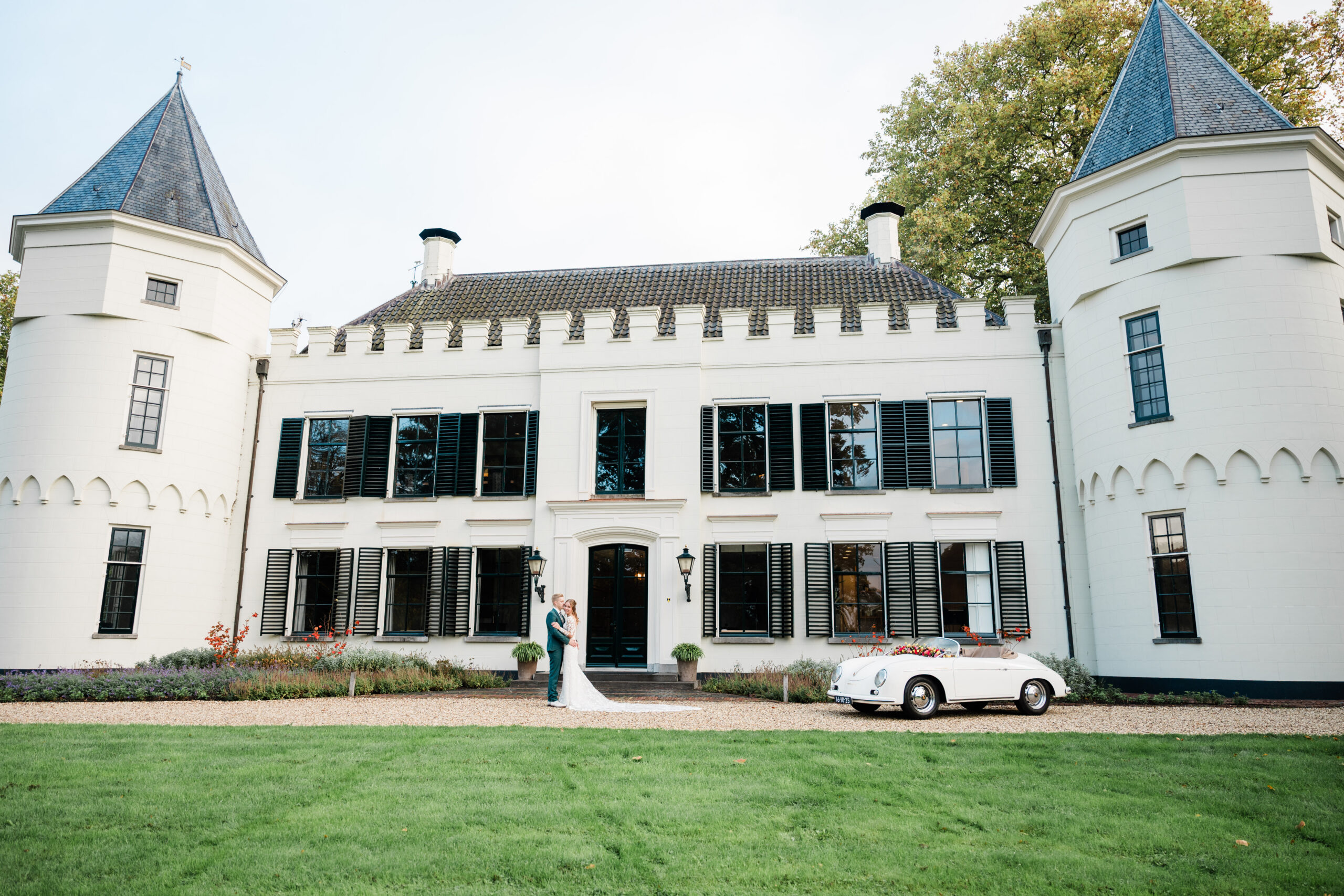Herfstbruiloft bij landgoed de Salentein in Nijkerk